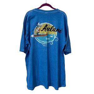 Disney Aulani Goofy T-shirt Ko Olina Hawaii Blue XL